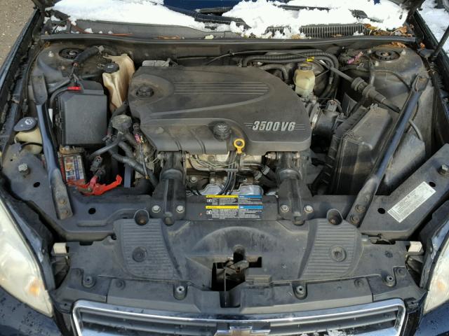 2G1WJ15K269163389 - 2006 CHEVROLET MONTE CARL BLACK photo 7