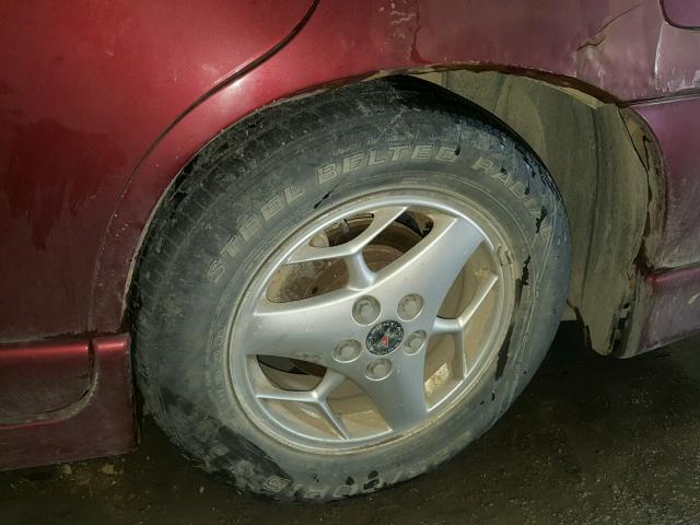 1G2WP52K92F213275 - 2002 PONTIAC GRAND PRIX MAROON photo 9