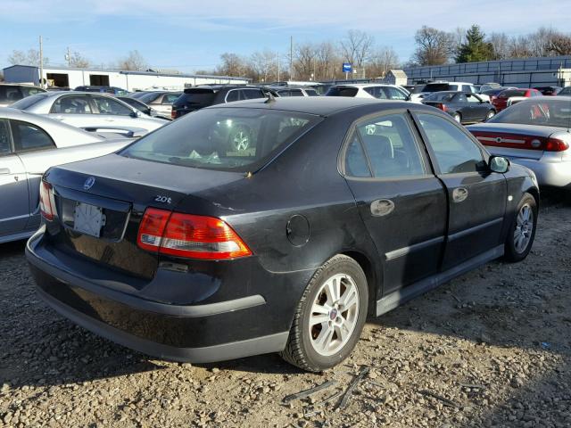 YS3FB49S251021720 - 2005 SAAB 9-3 LINEAR BLACK photo 4