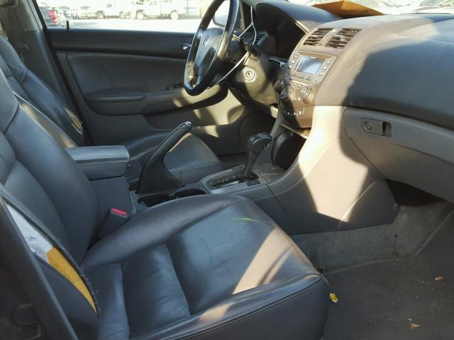 1HGCM56826A110743 - 2006 HONDA ACCORD EX BLACK photo 5