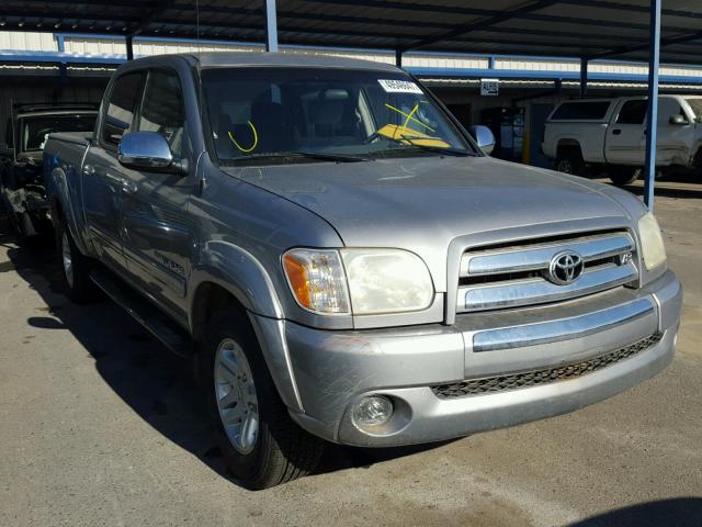 5TBET34156S517780 - 2006 TOYOTA TUNDRA DOU SILVER photo 1