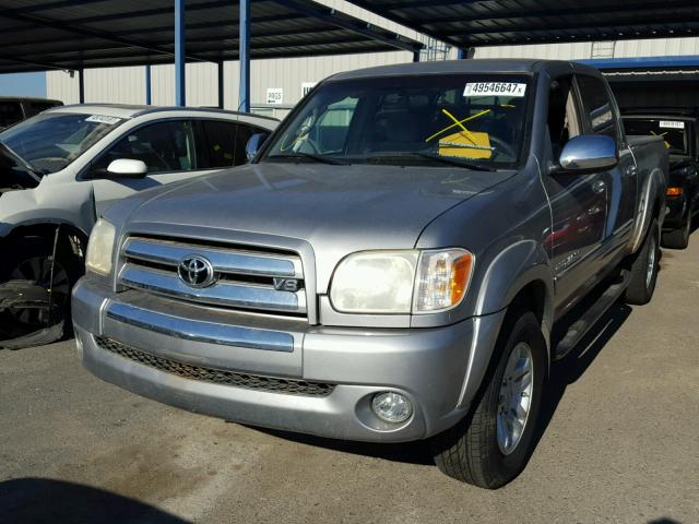 5TBET34156S517780 - 2006 TOYOTA TUNDRA DOU SILVER photo 2