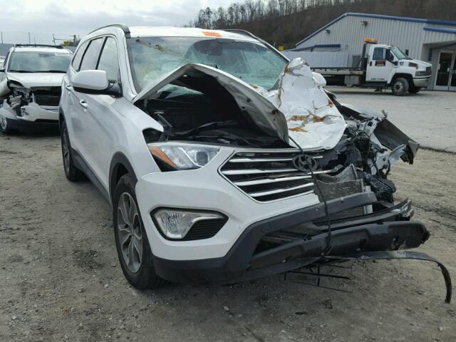 KM8SMDHF0DU015234 - 2013 HYUNDAI SANTA FE G WHITE photo 1