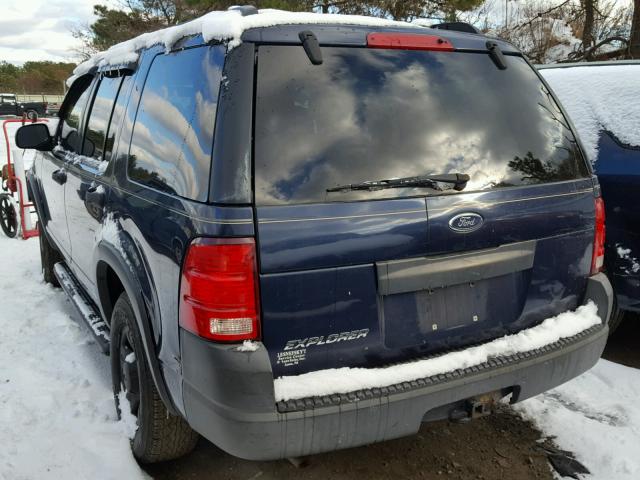 1FMZU72K73UA54584 - 2003 FORD EXPLORER X BLUE photo 3