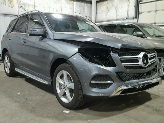 4JGDA5HBXJB113439 - 2018 MERCEDES-BENZ GLE 350 4M GRAY photo 1