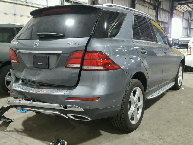 4JGDA5HBXJB113439 - 2018 MERCEDES-BENZ GLE 350 4M GRAY photo 4