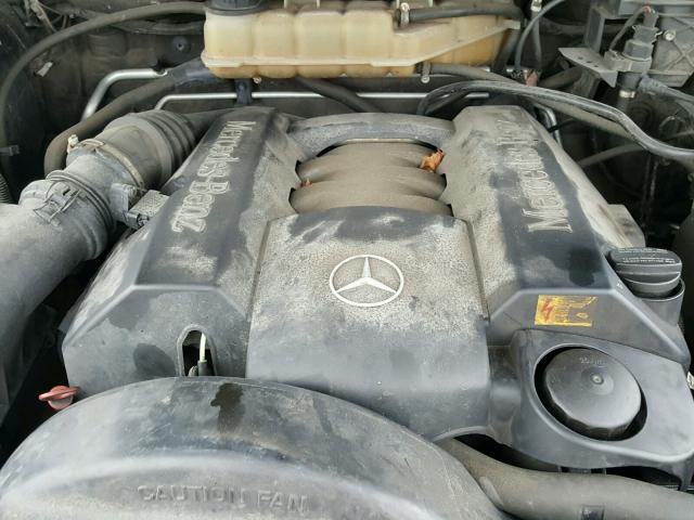 4JGAB54E32A358509 - 2002 MERCEDES-BENZ ML 320 BLACK photo 7