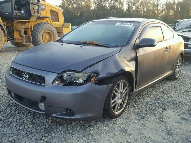 JTKDE177470195924 - 2007 TOYOTA SCION GRAY photo 2