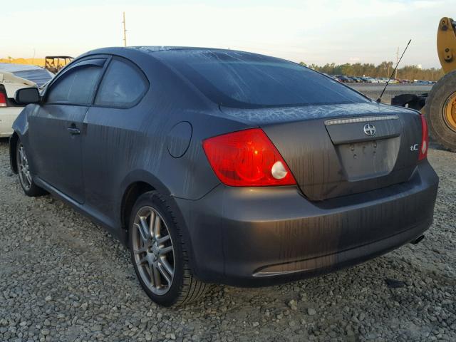 JTKDE177470195924 - 2007 TOYOTA SCION GRAY photo 3