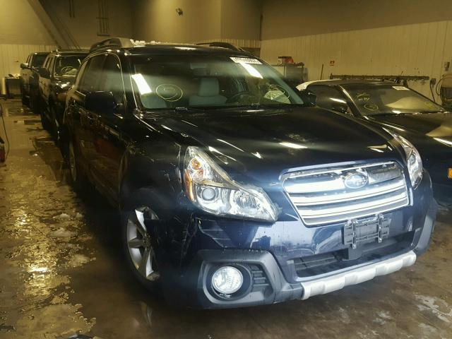 4S4BRCKC0E3219971 - 2014 SUBARU OUTBACK 2. BLUE photo 1