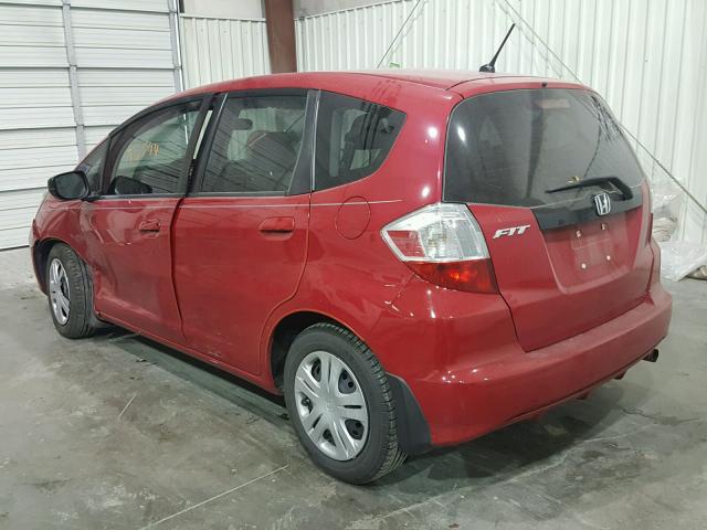 JHMGE8H37BS008504 - 2011 HONDA FIT RED photo 3