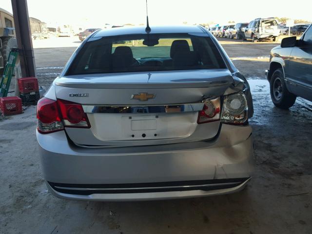 1G1PC5SB4E7474221 - 2014 CHEVROLET CRUZE LT SILVER photo 9