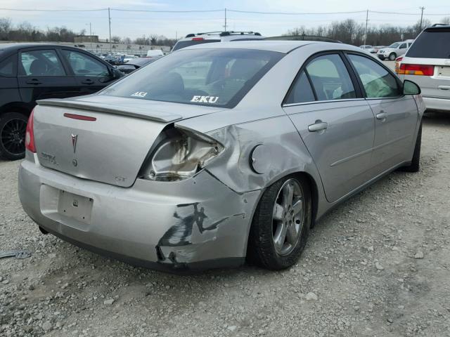 1G2ZH528554121708 - 2005 PONTIAC G6 GT GRAY photo 4