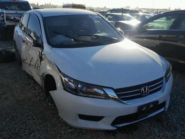 1HGCR2F36EA229401 - 2014 HONDA ACCORD LX WHITE photo 1