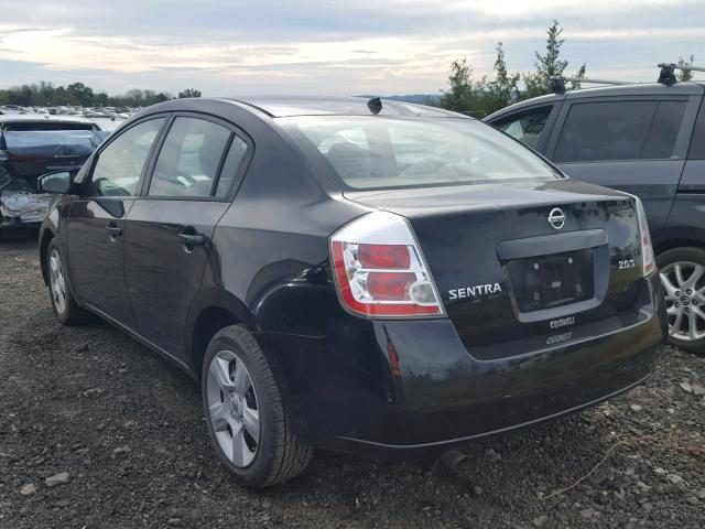 3N1AB61E37L621258 - 2007 NISSAN SENTRA 2.0 BLACK photo 3