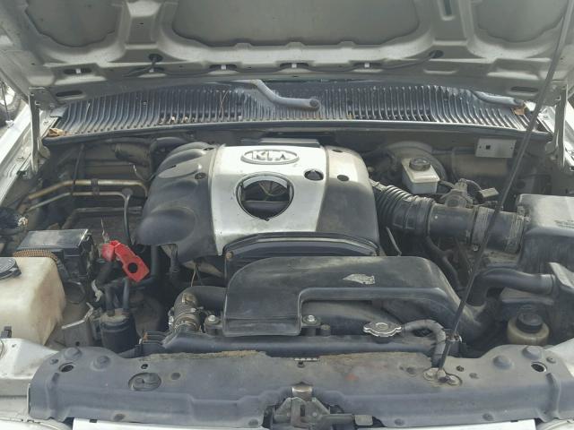 KNDJB723925127821 - 2002 KIA SPORTAGE GRAY photo 7