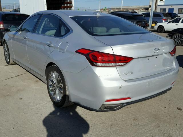 KMHGN4JE1FU088734 - 2015 HYUNDAI GENESIS 3. SILVER photo 3