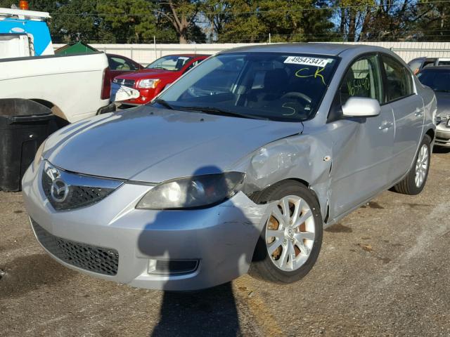 JM1BK32F681803388 - 2008 MAZDA 3 I SILVER photo 2