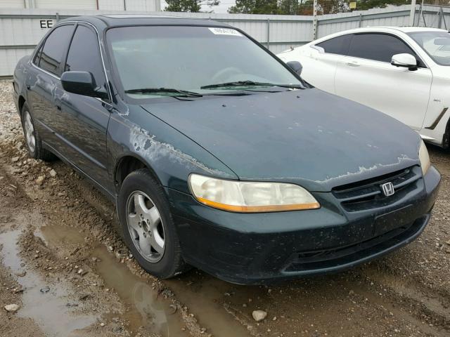 1HGCG1651YA003644 - 2000 HONDA ACCORD EX GREEN photo 1