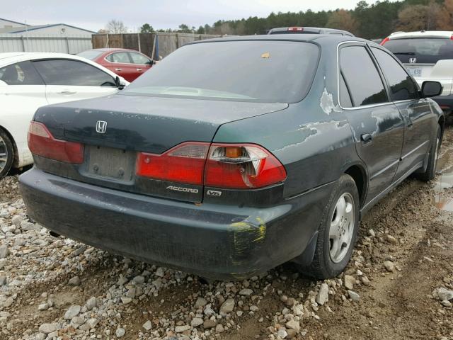 1HGCG1651YA003644 - 2000 HONDA ACCORD EX GREEN photo 4