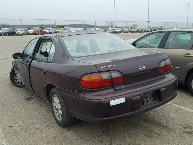 1G1ND52M3W6160508 - 1998 CHEVROLET MALIBU PURPLE photo 3