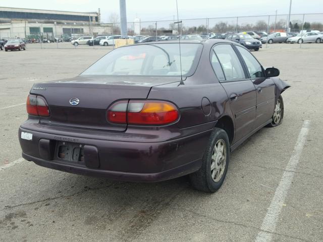 1G1ND52M3W6160508 - 1998 CHEVROLET MALIBU PURPLE photo 4