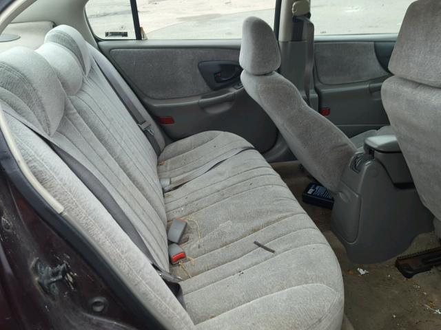 1G1ND52M3W6160508 - 1998 CHEVROLET MALIBU PURPLE photo 6