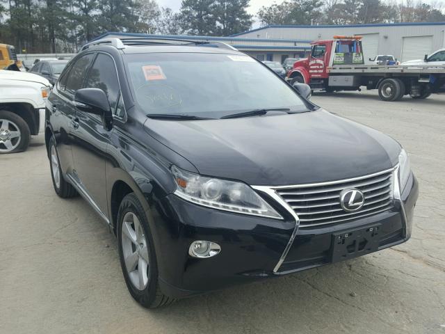 2T2ZK1BA9DC101302 - 2013 LEXUS RX 350 BLACK photo 1