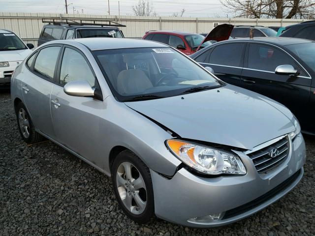 KMHDU46D58U550656 - 2008 HYUNDAI ELANTRA GL SILVER photo 1