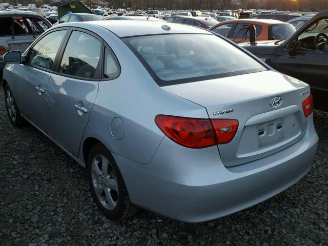 KMHDU46D58U550656 - 2008 HYUNDAI ELANTRA GL SILVER photo 3