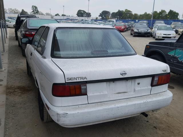 1N4EB32A2RC814286 - 1994 NISSAN SENTRA E WHITE photo 3