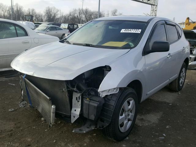 JN8AS5MT3DW017978 - 2013 NISSAN ROGUE S SILVER photo 2