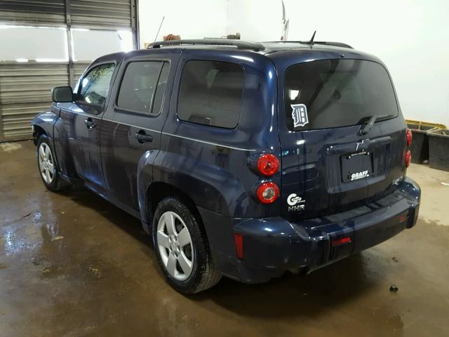 3GNCA13B39S535222 - 2009 CHEVROLET HHR LS Azul foto 3