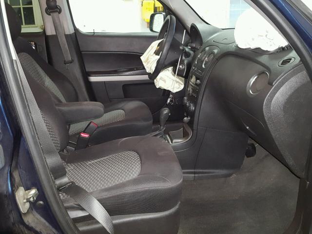 3GNCA13B39S535222 - 2009 CHEVROLET HHR LS Azul foto 5