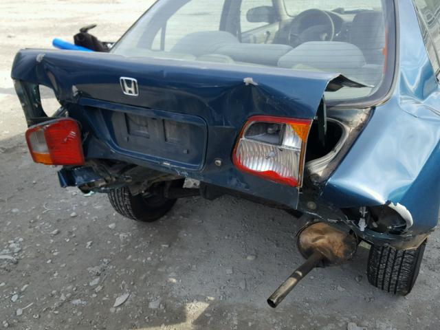 2HGEJ6616XH579749 - 1999 HONDA CIVIC BASE BLACK photo 9