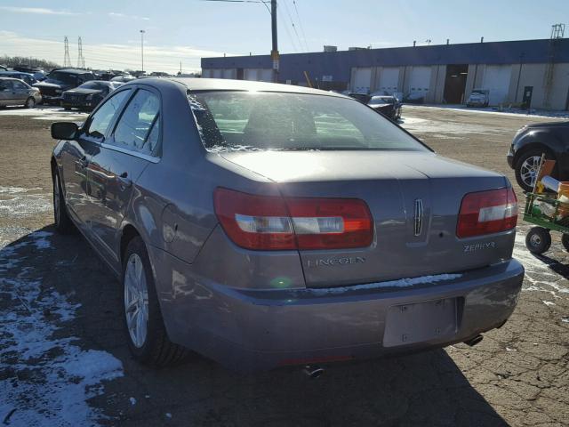 3LNHM26136R605492 - 2006 LINCOLN ZEPHYR GRAY photo 3