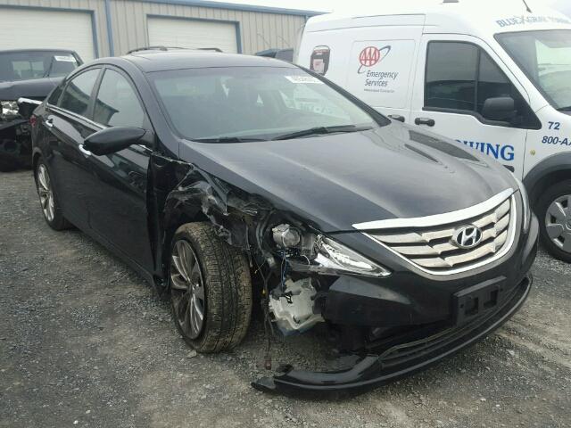 5NPEC4AB3BH192766 - 2011 HYUNDAI SONATA SE BLACK photo 1