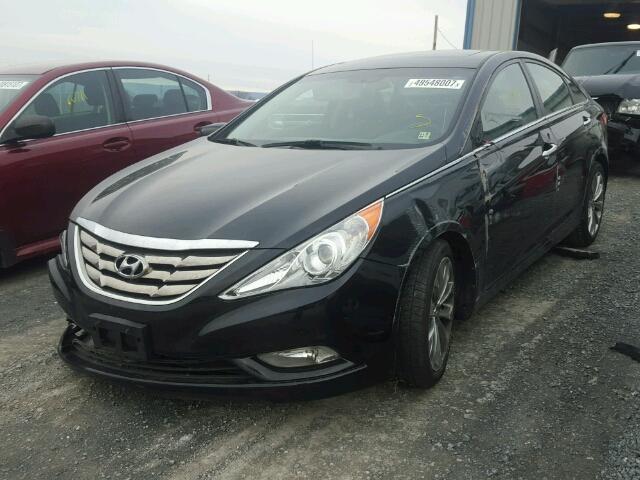 5NPEC4AB3BH192766 - 2011 HYUNDAI SONATA SE BLACK photo 2