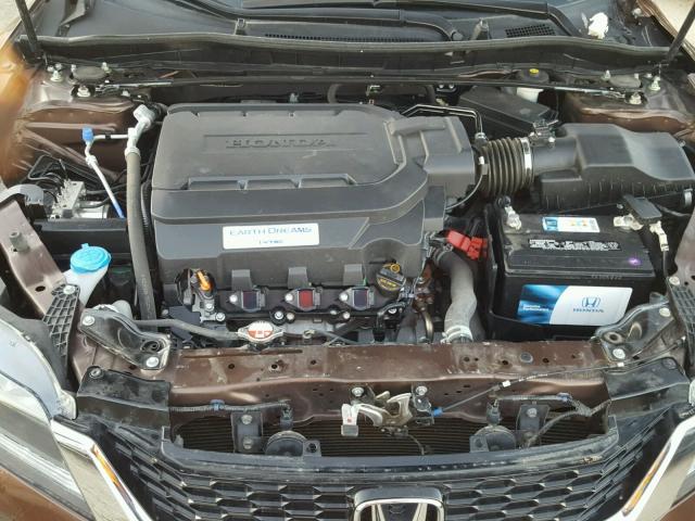 1HGCT2B8XEA006135 - 2014 HONDA ACCORD EXL Qəhvəyi foto 7