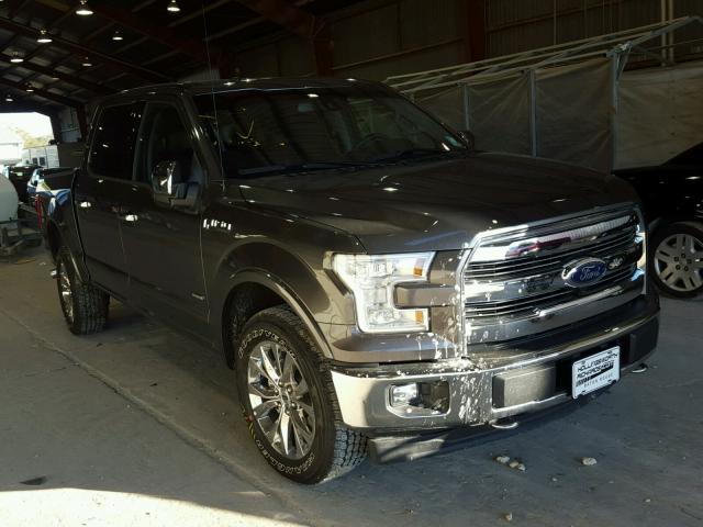 1FTEW1EG0HFC11725 - 2017 FORD F150 SUPER CHARCOAL photo 1