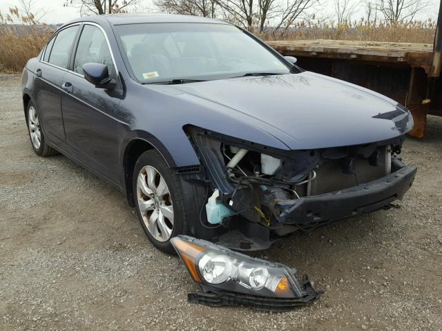 1HGCP2F86AA048441 - 2010 HONDA ACCORD EXL BLUE photo 1