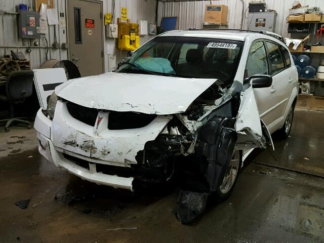 5Y2SL62833Z432233 - 2003 PONTIAC VIBE WHITE photo 2