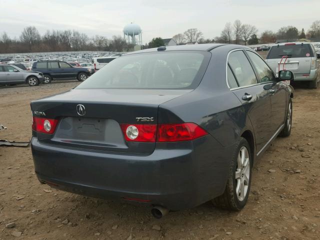 JH4CL96995C019536 - 2005 ACURA TSX GRAY photo 4