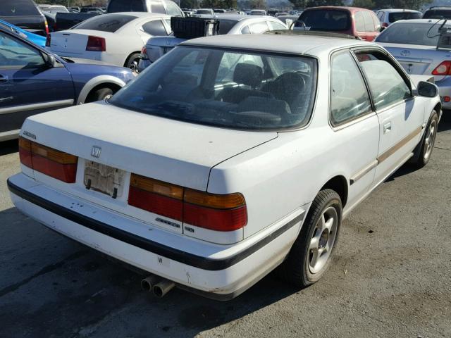 1HGCB7163MA074470 - 1991 HONDA ACCORD EX WHITE photo 4