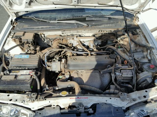 1HGCB7163MA074470 - 1991 HONDA ACCORD EX WHITE photo 7