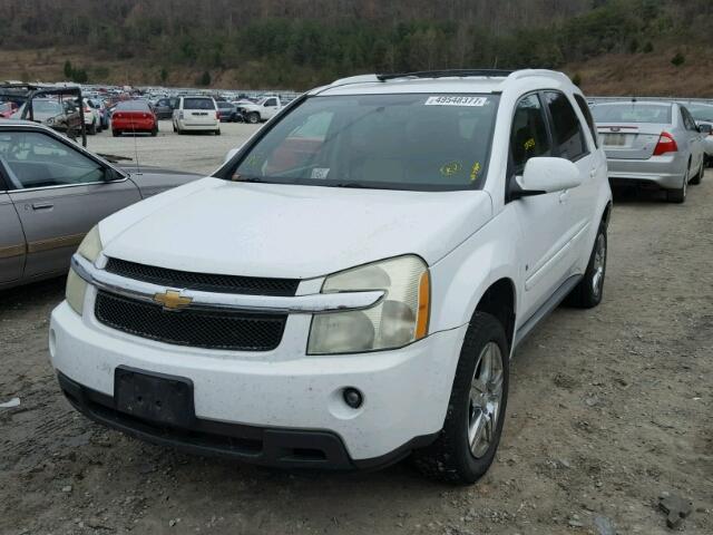 2CNDL73F776099737 - 2007 CHEVROLET EQUINOX LT WHITE photo 2