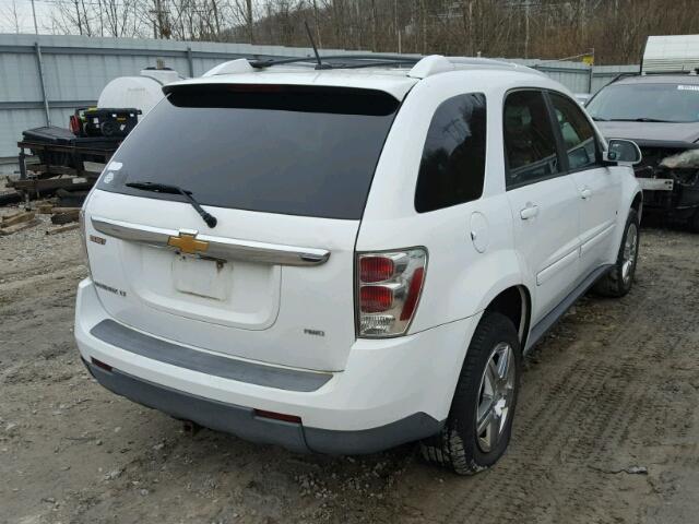 2CNDL73F776099737 - 2007 CHEVROLET EQUINOX LT WHITE photo 4