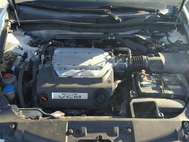 1HGCP36839A039293 - 2009 HONDA ACCORD EXL WHITE photo 7