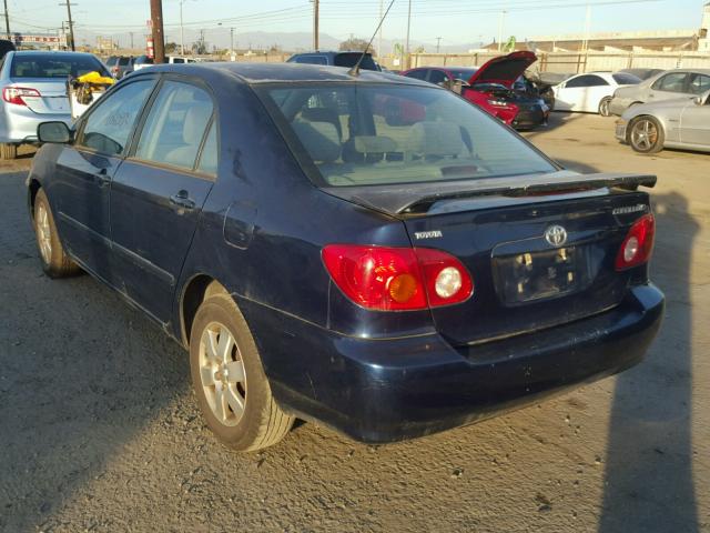 1NXBR32E65Z399436 - 2005 TOYOTA COROLLA CE BLUE photo 3