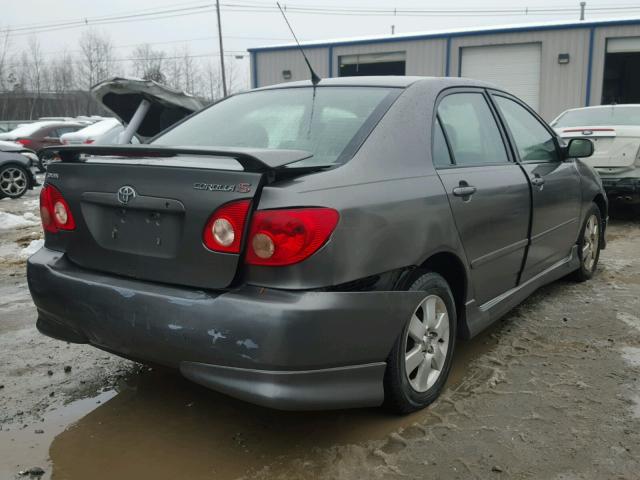 2T1BR32E76C607729 - 2006 TOYOTA COROLLA CE GRAY photo 4